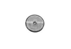 10 CATADIOPTRIQUES ROND FIX.PAR VIS P/REMORQUE BLANC ø 70MM