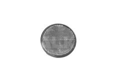10 CATADIOPTRIQUES ROND ADHÉSIF POUR REMORQUE BLANC ø 65MM
